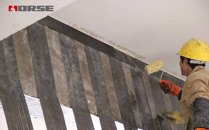 Old Building Repair and Maintenance - Unidirectional Carbon Fiber Fabric Old Building Repair and Maintenance - Unidirectional Carbon Fiber Fabric