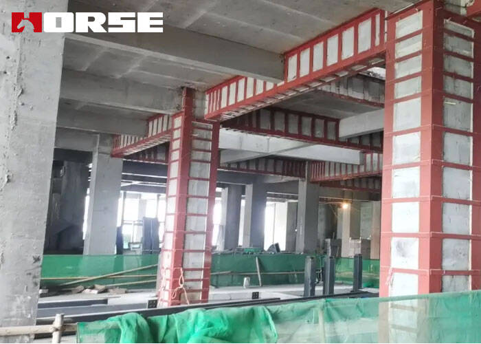 Reinforcement Of The Hotel’s Column Reinforcement Of The Hotel’s Column