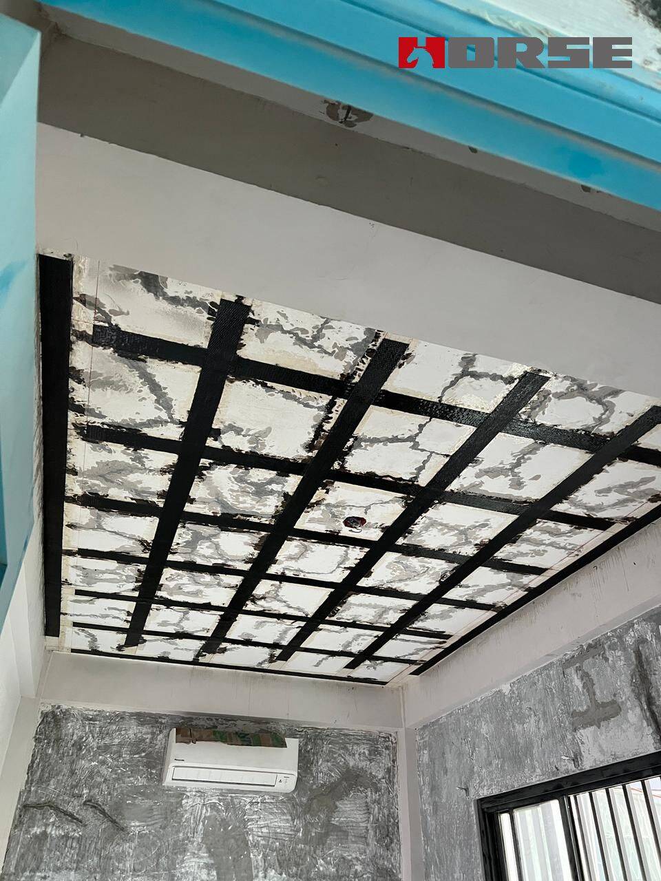 Repair Cracks on Concrete Floor Slab with Crack Injection and Carbon Fiber Sheet Repair Cracks on Concrete Floor Slab with Crack Injection and Carbon Fiber Sheet