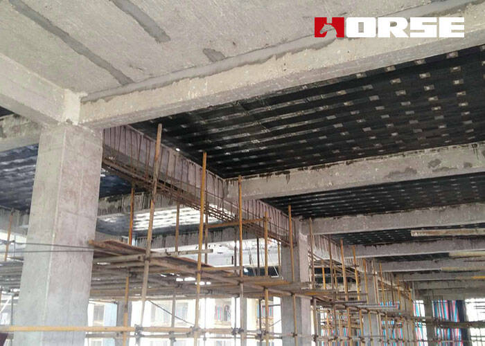 carbon fiber for the reinforcement of old buildings