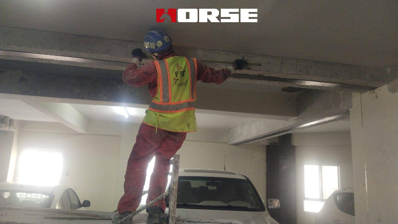 Parking Lot Reinforcement By CFRP