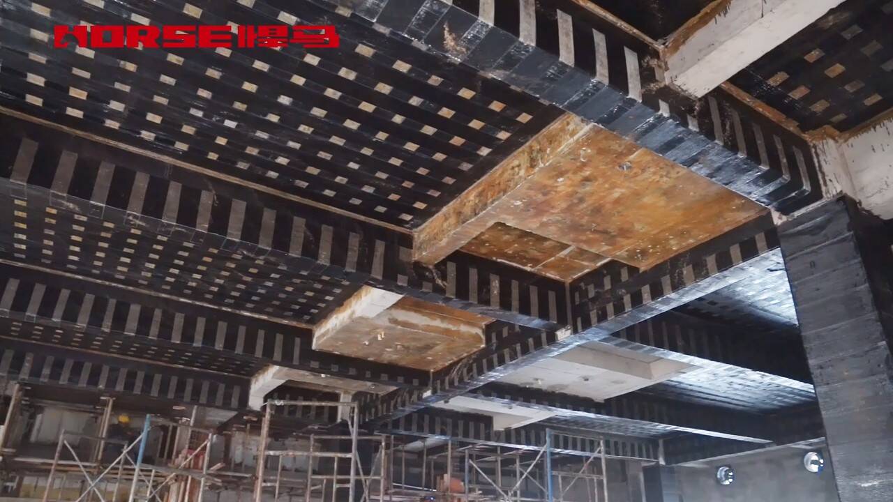 Building Reinforcement with Carbon Fiber Sheet