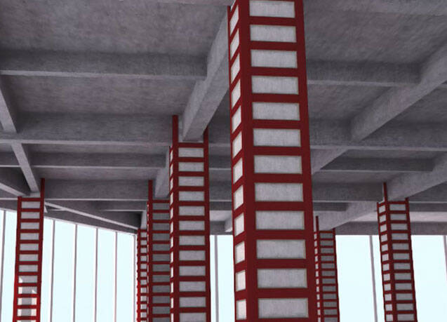 steel jacketing of rcc columns