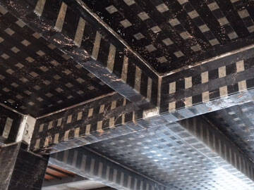 Hospital Building Reinforcement with Carbon Fiber Sheet