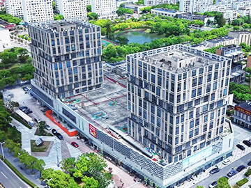 Structural Retrofit with Carbon Fiber after Floor Slab Demolition